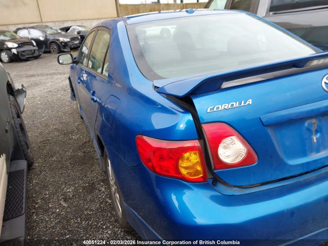2009 Toyota Corolla S/le/xle მანქანა იყიდება აუქციონზე, vin: 2T1BU40E19C122630, აუქციონის ნომერი: 40051224