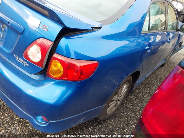 2009 Toyota Corolla S/le/xle მანქანა იყიდება აუქციონზე, vin: 2T1BU40E19C122630, აუქციონის ნომერი: 40051224