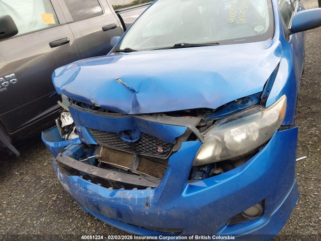 2009 Toyota Corolla S/le/xle მანქანა იყიდება აუქციონზე, vin: 2T1BU40E19C122630, აუქციონის ნომერი: 40051224