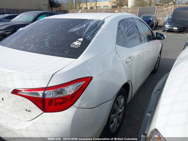 2T1BURHE2GC725598 Toyota Corolla L/le/le Pls/prm/s/s Pls