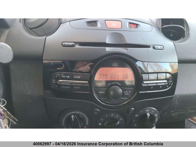 Auction sale of the 2011 Mazda Mazda2 Gs/gx, vin: JM1DE1HY0B0109158, lot number: 40062997