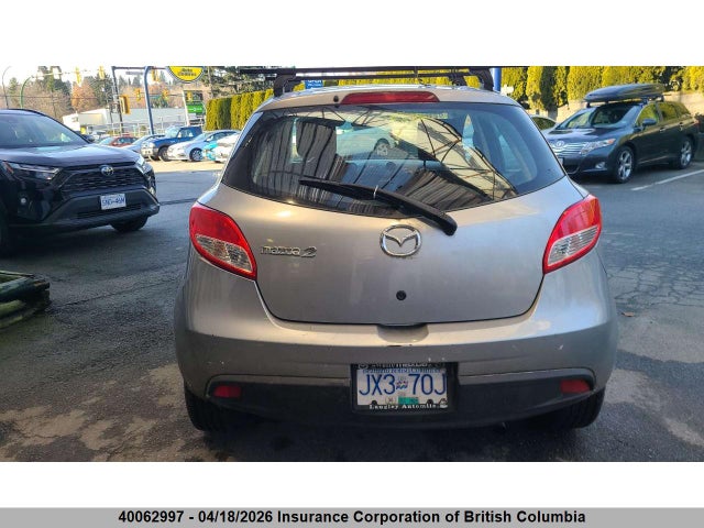 Auction sale of the 2011 Mazda Mazda2 Gs/gx, vin: JM1DE1HY0B0109158, lot number: 40062997