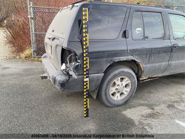 2001 Nissan Pathfinder Le/se/xe მანქანა იყიდება აუქციონზე, vin: JN8DR07Y41W507702, აუქციონის ნომერი: 40063008
