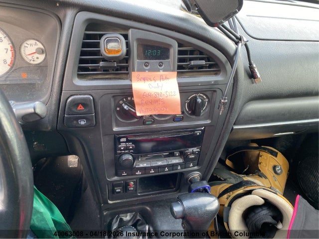 2001 Nissan Pathfinder Le/se/xe მანქანა იყიდება აუქციონზე, vin: JN8DR07Y41W507702, აუქციონის ნომერი: 40063008
