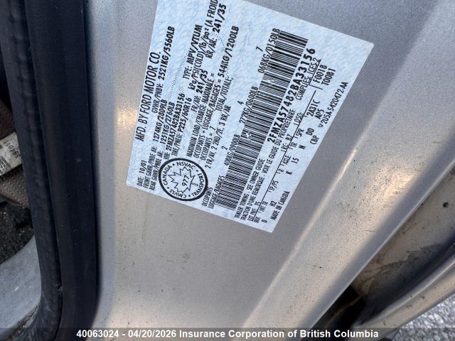 Продажа на аукционе авто 2002 Ford Windstar Sport, vin: 2FMZA57482BA33156, номер лота: 40063024