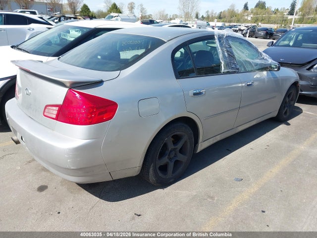 Aukcja sprzedaży 2003 Infiniti G35, vin: JNKCV51E93M330978, numer aukcji: 40063035