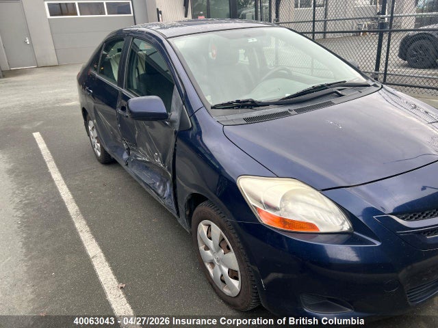 40063043 :رقم المزاد ، JTDBT923581201538 vin ، 2008 Toyota Yaris مزاد بيع