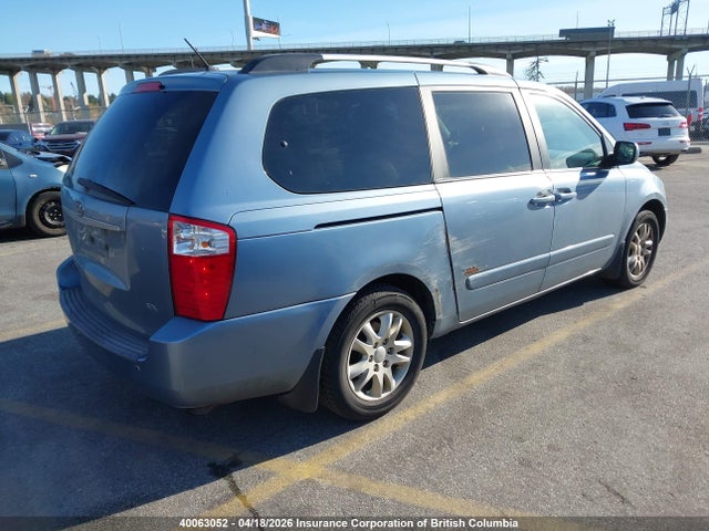 40063052 :رقم المزاد ، KNDMH4C36A6362467 vin ، 2010 Kia Sedona Ex/ex Luxury/ex Power مزاد بيع