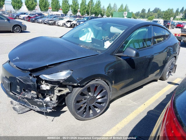 Продаж на аукціоні авто 2024 Tesla Model Y Performance, vin: LRWYGDEF4RC672073, номер лоту: 40060324