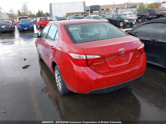 2014 Toyota Corolla L/le/le Pls/prm/s/s Pls მანქანა იყიდება აუქციონზე, vin: 2T1BURHE0EC128799, აუქციონის ნომერი: 40063075