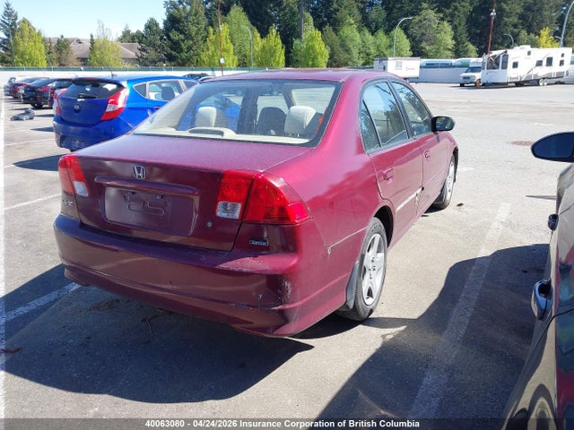 Aukcja sprzedaży 2004 Honda Civic, vin: 2HGES166X4H907701, numer aukcji: 40063080