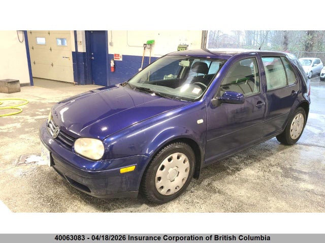 40063083 :رقم المزاد ، 9BWGK21J934077304 vin ، 2003 Volkswagen Golf مزاد بيع