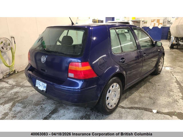 40063083 :رقم المزاد ، 9BWGK21J934077304 vin ، 2003 Volkswagen Golf مزاد بيع