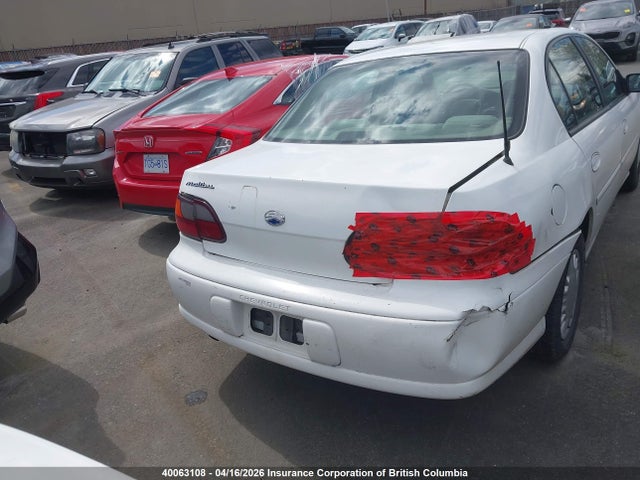 2000 Chevrolet Malibu მანქანა იყიდება აუქციონზე, vin: 1G1ND52J8Y6106386, აუქციონის ნომერი: 40063108