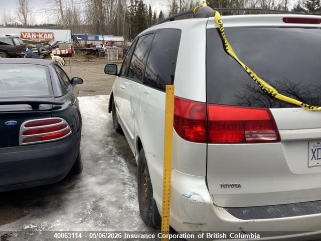 40063114 :رقم المزاد ، 5TDZA23C14S012196 vin ، 2004 Toyota Sienna Ce/le مزاد بيع