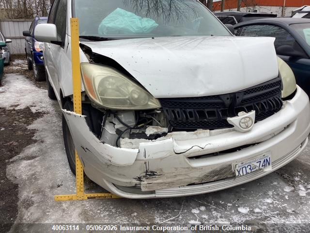 40063114 :رقم المزاد ، 5TDZA23C14S012196 vin ، 2004 Toyota Sienna Ce/le مزاد بيع