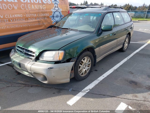 Aukcja sprzedaży 2001 Subaru Legacy Outback H6 3.0 Vdc, vin: 4S3BH896217635396, numer aukcji: 40063123