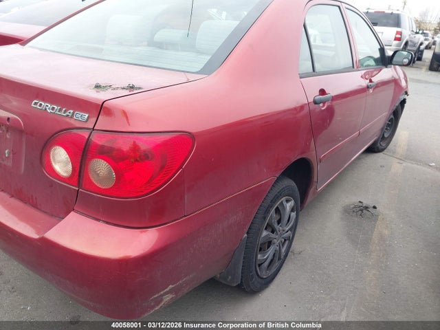 2005 Toyota Corolla Ce/le/s მანქანა იყიდება აუქციონზე, vin: 2T1BR32E15C851407, აუქციონის ნომერი: 40058001