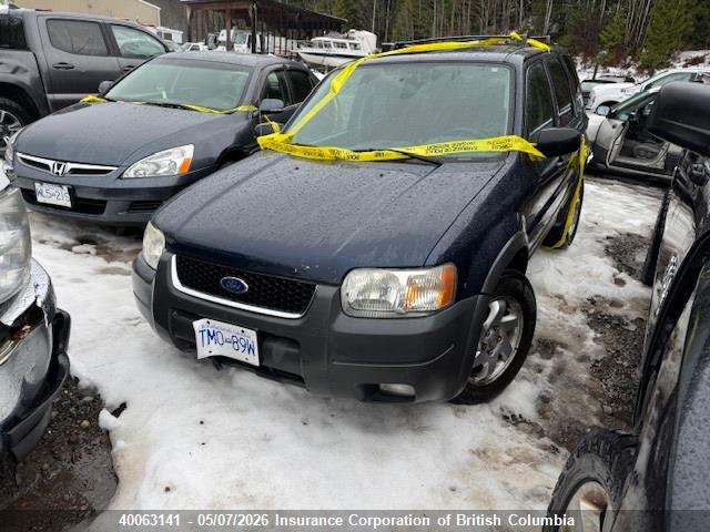 Продажа на аукционе авто 2003 Ford Escape Xlt, vin: 1FMYU93163KD17415, номер лота: 40063141