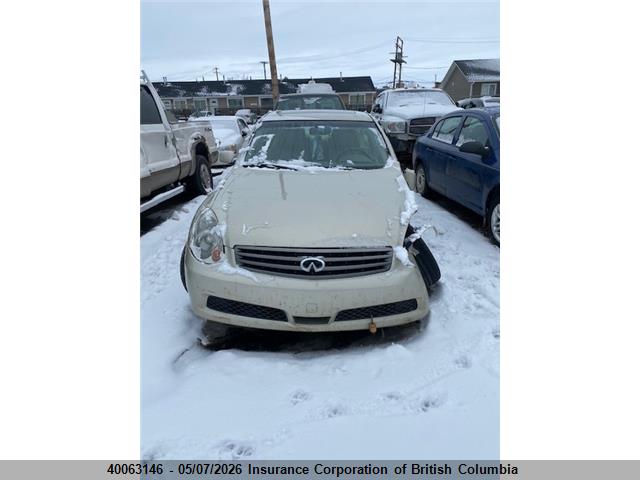 2006 Infiniti G35 X მანქანა იყიდება აუქციონზე, vin: JNKCV51F76M615658, აუქციონის ნომერი: 40063146