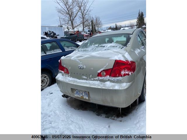 2006 Infiniti G35 X მანქანა იყიდება აუქციონზე, vin: JNKCV51F76M615658, აუქციონის ნომერი: 40063146