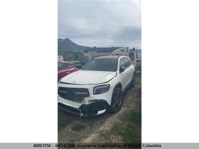 W1N4M4HBXNW241631 Mercedes-Benz Glb 250 4matic