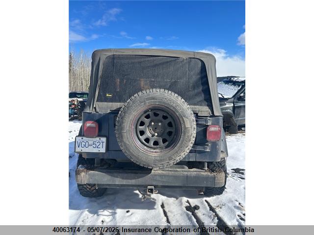 Aukcja sprzedaży 2002 Jeep Tj, vin: 1J4FA49SX2P738444, numer aukcji: 40063174