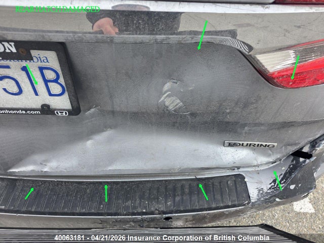 5FNRL6H82KB510818 Honda Odyssey Touring