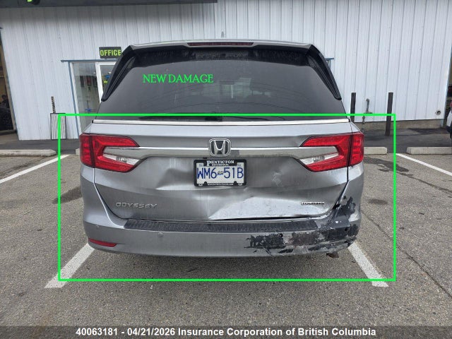 5FNRL6H82KB510818 Honda Odyssey Touring