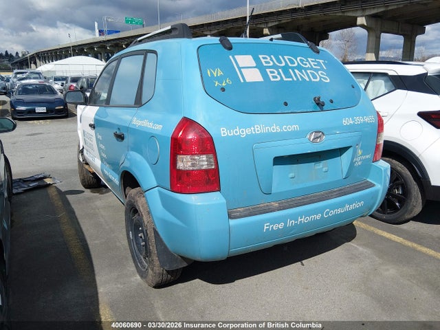 Aukcja sprzedaży 2006 Hyundai Tucson Gl, vin: KM8JM12B06U292632, numer aukcji: 40060690
