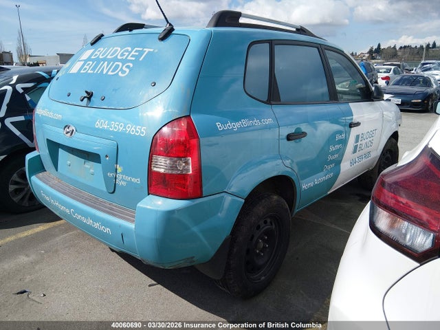 Aukcja sprzedaży 2006 Hyundai Tucson Gl, vin: KM8JM12B06U292632, numer aukcji: 40060690