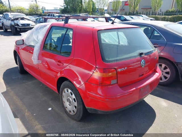 2005 Volkswagen Golf Gls Tdi მანქანა იყიდება აუქციონზე, vin: 9BWGR61J254026555, აუქციონის ნომერი: 40055765