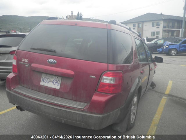 2005 Ford Freestyle Sel მანქანა იყიდება აუქციონზე, vin: 1FMDK05115GA04422, აუქციონის ნომერი: 40063201