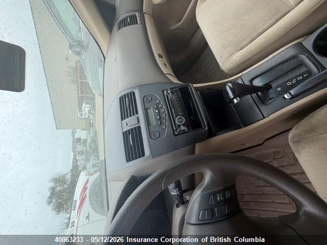2005 Honda Accord Lx-g მანქანა იყიდება აუქციონზე, vin: 1HGCM56495A815020, აუქციონის ნომერი: 40063233