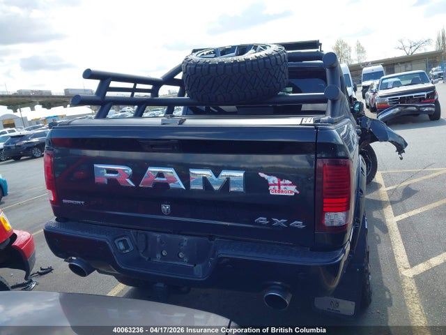 Продажа на аукционе авто 2018 Ram 1500 Sport, vin: 1C6RR7MT9JS205825, номер лота: 40063236