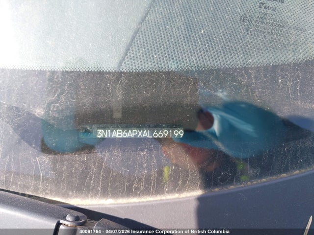 Aukcja sprzedaży 2010 Nissan Sentra 2.0/2.0s/sr/2.0sl, vin: 3N1AB6APXAL669199, numer aukcji: 40061764