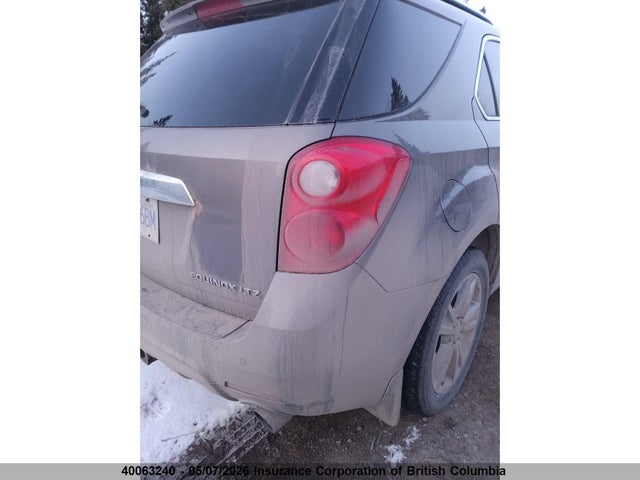 2011 Chevrolet Equinox Ltz მანქანა იყიდება აუქციონზე, vin: 2CNFLGE58B6221771, აუქციონის ნომერი: 40063240
