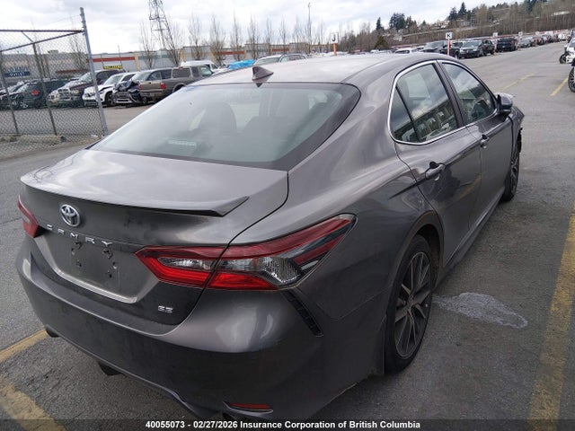 4T1S11AK2RU192115 Toyota Camry Se Night Shade/se