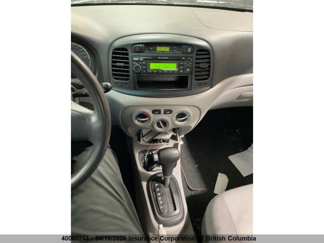 Продажа на аукционе авто 2008 Hyundai Accent Gls, vin: KMHCN45C88U209690, номер лота: 40063244
