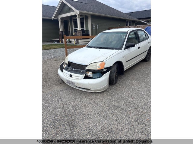 Aukcja sprzedaży 2001 Honda Civic, vin: 2HGES16331H911753, numer aukcji: 40063256