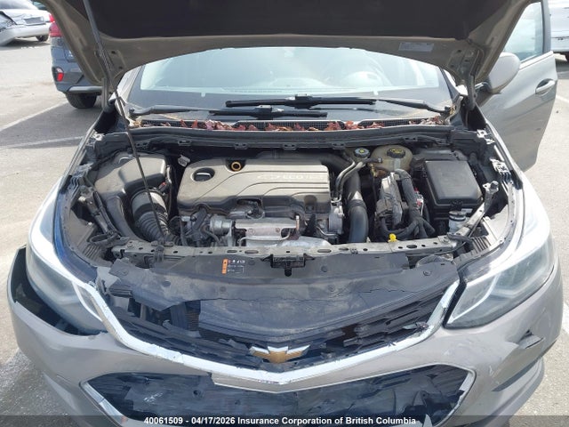 2017 Chevrolet Cruze Lt მანქანა იყიდება აუქციონზე, vin: 3G1BE5SM4HS561886, აუქციონის ნომერი: 40061509