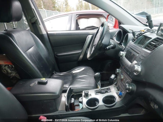 2012 Toyota Highlander Hybrid Hybrid მანქანა იყიდება აუქციონზე, vin: JTEBC3EHXC2007509, აუქციონის ნომერი: 40058446