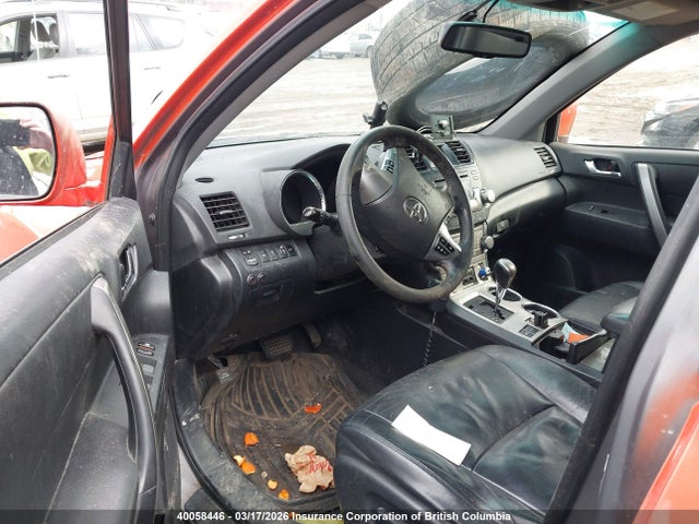 2012 Toyota Highlander Hybrid Hybrid მანქანა იყიდება აუქციონზე, vin: JTEBC3EHXC2007509, აუქციონის ნომერი: 40058446