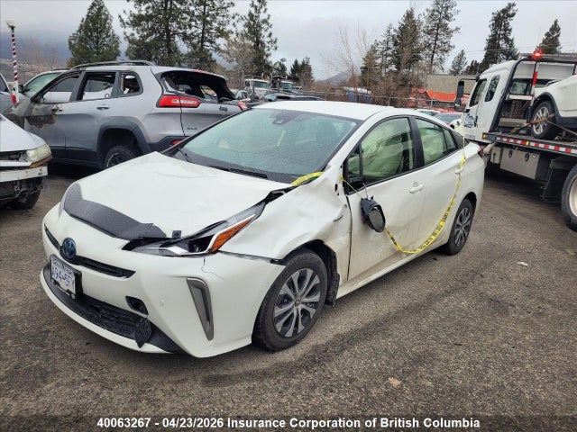 JTDL9RFUXK3001580 Toyota Prius