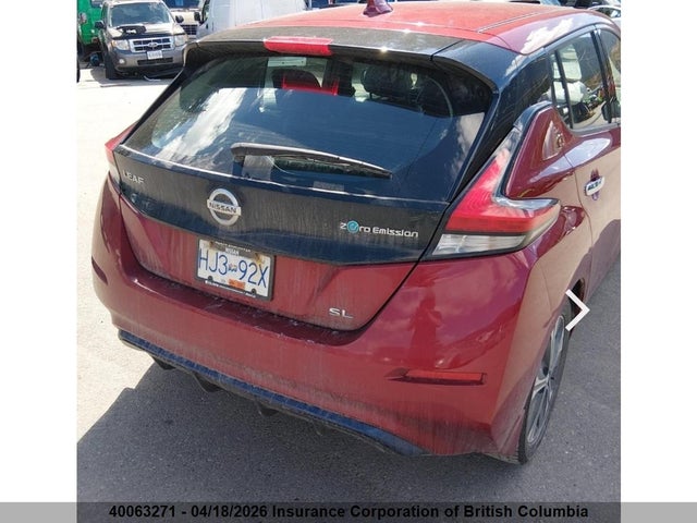 2019 Nissan Leaf მანქანა იყიდება აუქციონზე, vin: 1N4AZ1CP7KC301932, აუქციონის ნომერი: 40063271