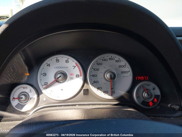 40063273 :رقم المزاد ، JH4DC54864S800316 vin ، 2004 Acura Rsx مزاد بيع