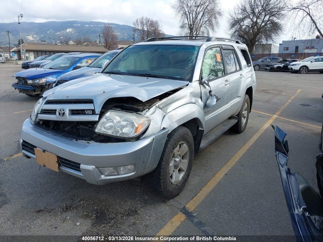 2005 Toyota 4runner Limited მანქანა იყიდება აუქციონზე, vin: JTEBT17R450050106, აუქციონის ნომერი: 40056712
