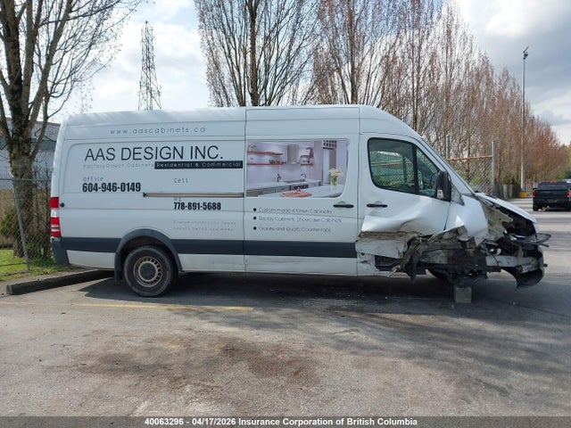 Продаж на аукціоні авто 2015 Mercedes-benz Sprinter 2500, vin: WD3BE8DC6F5997864, номер лоту: 40063296