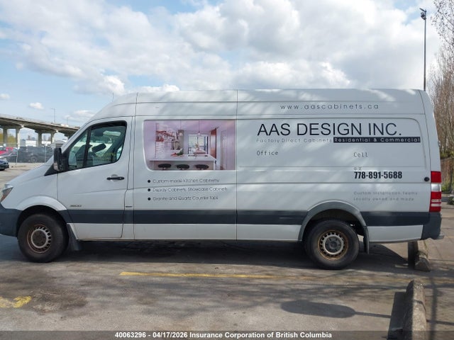 Продаж на аукціоні авто 2015 Mercedes-benz Sprinter 2500, vin: WD3BE8DC6F5997864, номер лоту: 40063296