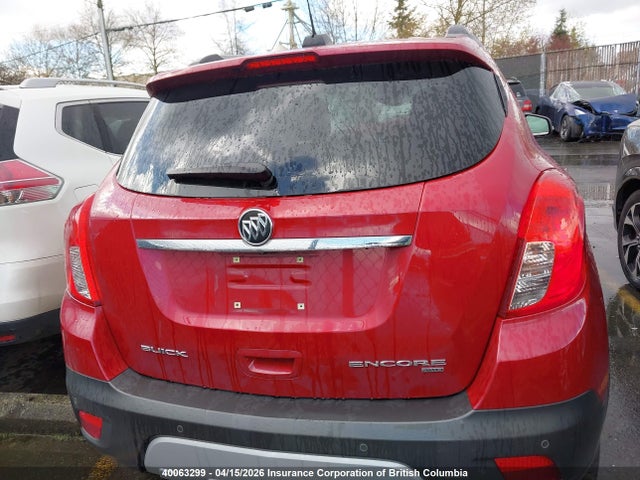 40063299 :رقم المزاد ، KL4CJHSB7FB197456 vin ، 2015 Buick Encore Premium مزاد بيع
